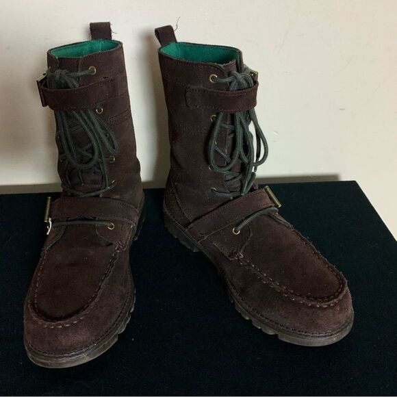 Ralph Lauren Brown Leather Boots - Picture 4 of 7